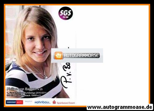 Autogramm Fussball (D) | SGS Essen | 2010 | Philine VON BARGEN