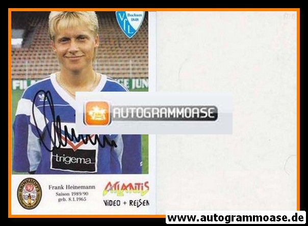 Autogramm Fussball | VfL Bochum | 1989 | Frank HEINEMANN