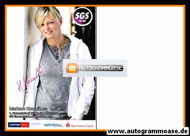 Autogramm Fussball (D) | SGS Essen | 2010 | Marlene KOWALIK