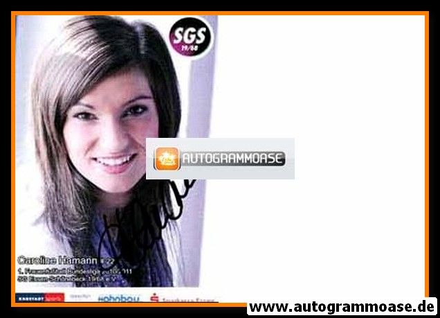 Autogramm Fussball (D) | SGS Essen | 2010 | Caroline HAMANN