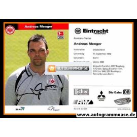 Autogramm Fussball | Eintracht Frankfurt | 2005 | Andreas MENGER