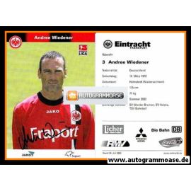 Autogramm Fussball | Eintracht Frankfurt | 2005 | Andree WIEDENER