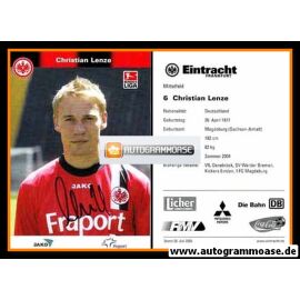 Autogramm Fussball | Eintracht Frankfurt | 2005 | Christian LENZE