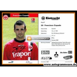 Autogramm Fussball | Eintracht Frankfurt | 2005 | Francisco COPADO