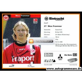 Autogramm Fussball | Eintracht Frankfurt | 2005 | Nico FROMMER