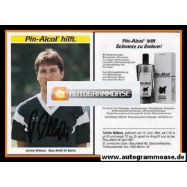 Autogramm Fussball | Blau-Weiss 90 Berlin | 1988 | Achim WILBOIS