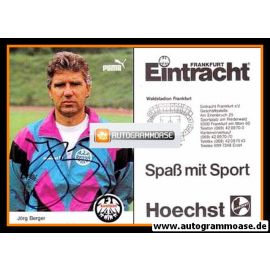 Autogramm Fussball | Eintracht Frankfurt | 1990 | Jörg BERGER