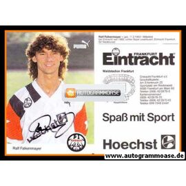 Autogramm Fussball | Eintracht Frankfurt | 1990 | Ralf FALKENMAYER