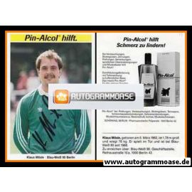 Autogramm Fussball | Blau-Weiss 90 Berlin | 1989 | Klaus MÖSLE