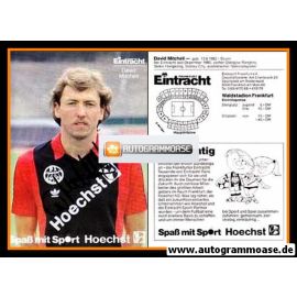Autogramm Fussball | Eintracht Frankfurt | 1986 | David MITCHELL