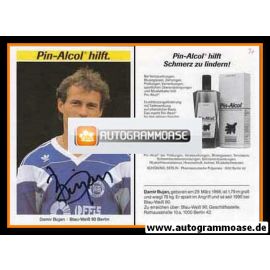 Autogramm Fussball | Blau-Weiss 90 Berlin | 1990 | Damir BUJAN