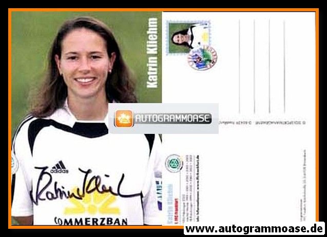 Autogramm Fussball (D) | 1. FFC Frankfurt | 2005 | Katrin KLIEHM