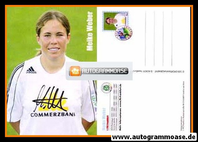 Autogramm Fussball (D) | 1. FFC Frankfurt | 2007 | Meike WEBER