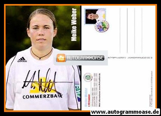 Autogramm Fussball (D) | 1. FFC Frankfurt | 2005 | Meike WEBER