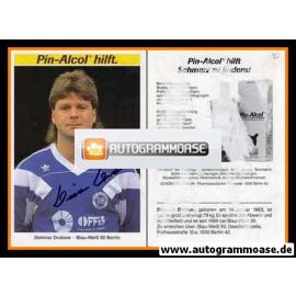 Autogramm Fussball | Blau-Weiss 90 Berlin | 1990 | Dietmar DRABOW