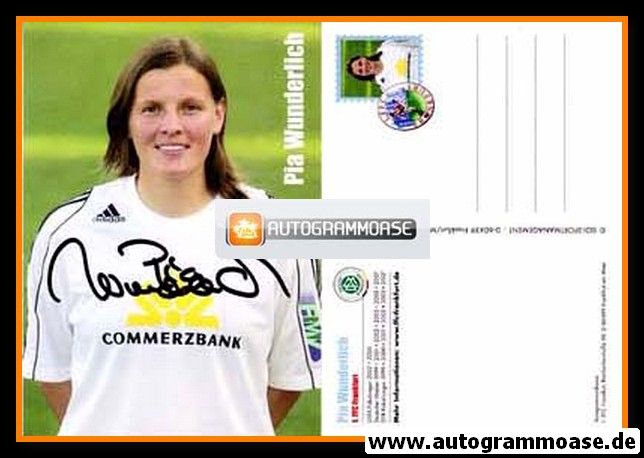 Autogramm Fussball (D) | 1. FFC Frankfurt | 2007 | Pia WUNDERLICH