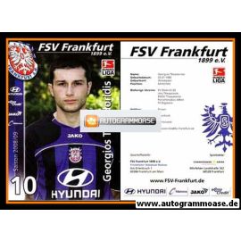 Autogrammkarte Fussball | FSV Frankfurt | 2008 | Georgios THEODORIDIS