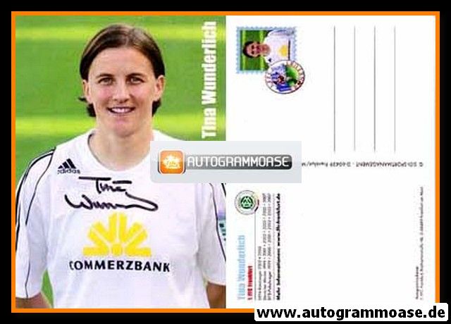 Autogramm Fussball (D) | 1. FFC Frankfurt | 2006 | Tina WUNDERLICH