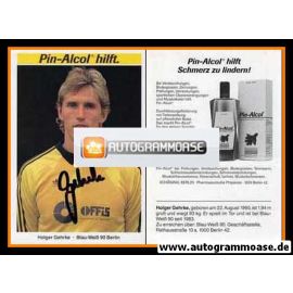 Autogramm Fussball | Blau-Weiss 90 Berlin | 1990 | Holger GEHRKE