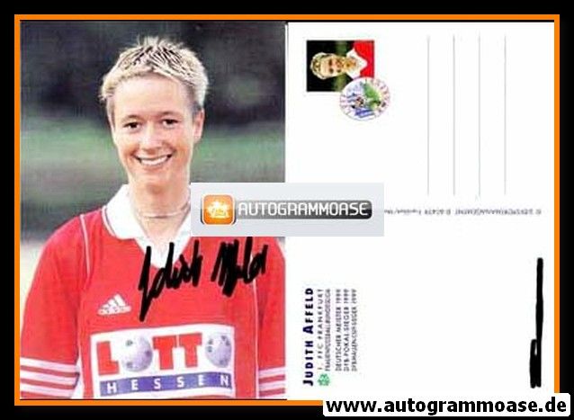 Autogramm Fussball (D) | 1. FFC Frankfurt | 1999 | Judith AFFELD