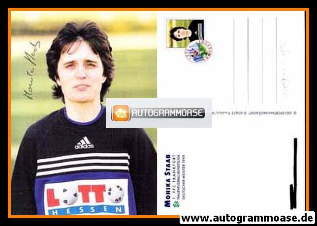 Autogramm Fussball (D) | 1. FFC Frankfurt | 1999 | Monika STAAB
