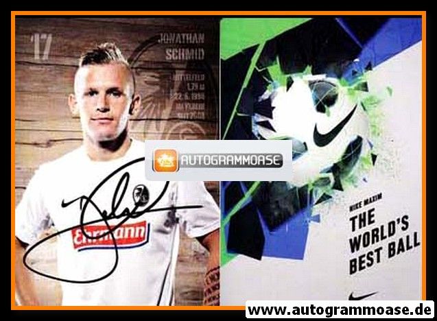 Autogramm Fussball | SC Freiburg | 2012 | Jonathan SCHMID