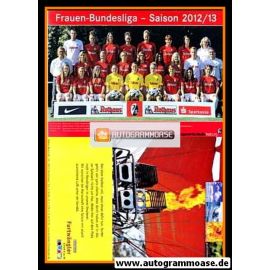 Mannschaftskarte Fussball (D) | SC Freiburg | 2012
