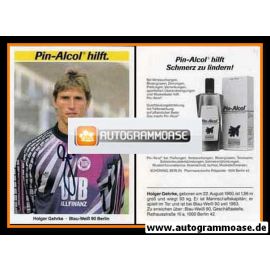 Autogramm Fussball | Blau-Weiss 90 Berlin | 1991 | Holger GEHRKE