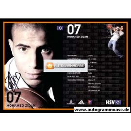 Autogramm Fussball | Hamburger SV | 2007 | Mohamed ZIDAN