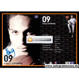 Autogramm Fussball | Hamburger SV | 2007 | Paolo GUERRERO