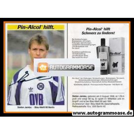 Autogramm Fussball | Blau-Weiss 90 Berlin | 1991 | Stefan JAMBO