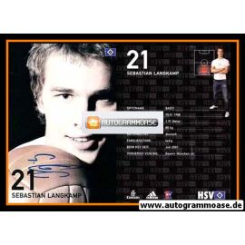 Autogramm Fussball | Hamburger SV | 2007 | Sebastian LANGKAMP