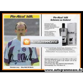 Autogramm Fussball | Blau-Weiss 90 Berlin | 1991 | Stanislav LEVY