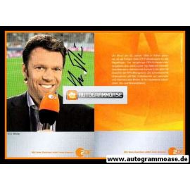 Autogramm TV | ZDF | Urs MEIER | 2000er (Portrait Color)