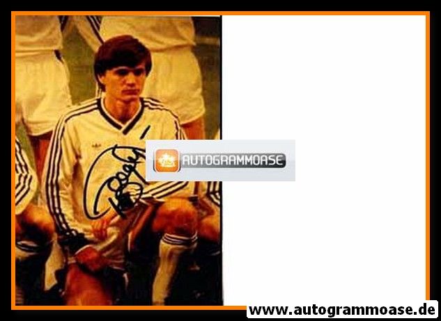 Autogramm Fussball | Russland | 1980er Foto | Wassili RAZ (Portrait Color)
