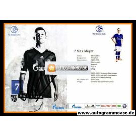 Autogramm Fussball | FC Schalke 04 | 2013 | Max MEYER