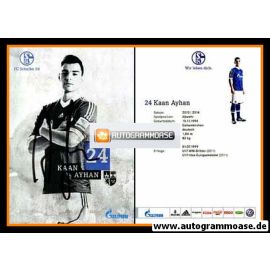 Autogramm Fussball | FC Schalke 04 | 2013 | Kaan AYHAN