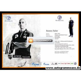 Autogramm Fussball | FC Schalke 04 | 2013 | Ruwen FALLER