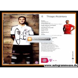 Autogramm Fussball | FC Bayern München | 2013-1 | Thiago ALCANTARA
