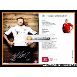 Autogramm Fussball | FC Bayern München | 2013-1 | Holger BADSTUBER