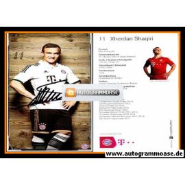 Autogramm Fussball | FC Bayern München | 2013-1 | Xherdan SHAQIRI