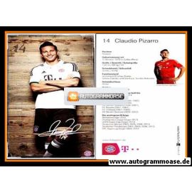 Autogramm Fussball | FC Bayern München | 2013 Druck | Claudio PIZARRO