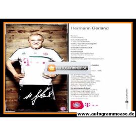 Autogramm Fussball | FC Bayern München | 2013 Druck | Hermann GERLAND