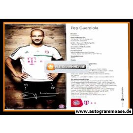 Autogramm Fussball | FC Bayern München | 2013 Druck | Pep GUARDIOLA