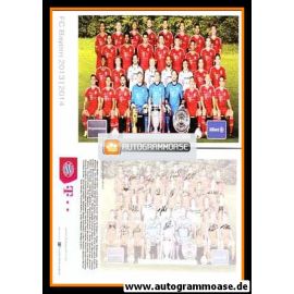 Mannschaftskarte Fussball | FC Bayern München | 2013