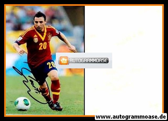 Autogramm Fussball | Spanien | 2010er Foto | Santi CAZORLA (Spielszene Color)