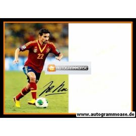 Autogramm Fussball | Spanien | 2010er Foto | Jesus NAVAS (Spielszene Color)