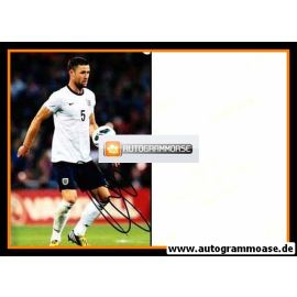 Autogramm Fussball | England | 2010er Foto | Gary CAHILL (Spielszene Color)