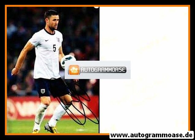 Autogramm Fussball | England | 2010er Foto | Gary CAHILL (Spielszene Color)