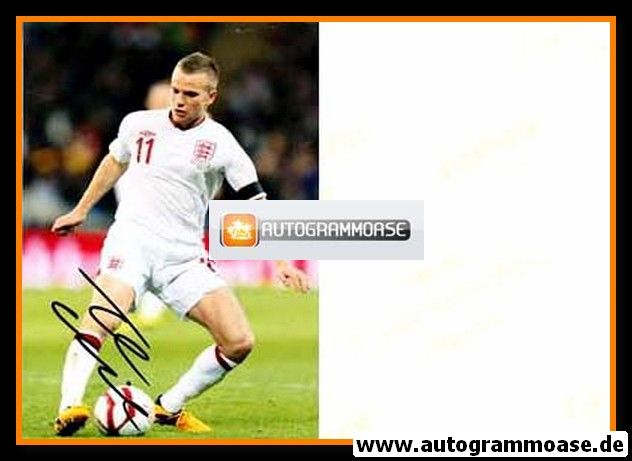 Autogramm Fussball | England | 2000er Foto | Tom CLEVERLEY (Spielszene Color)